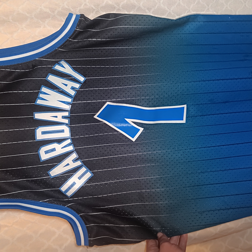 Mitchell & Ness Black and Blue Jersey